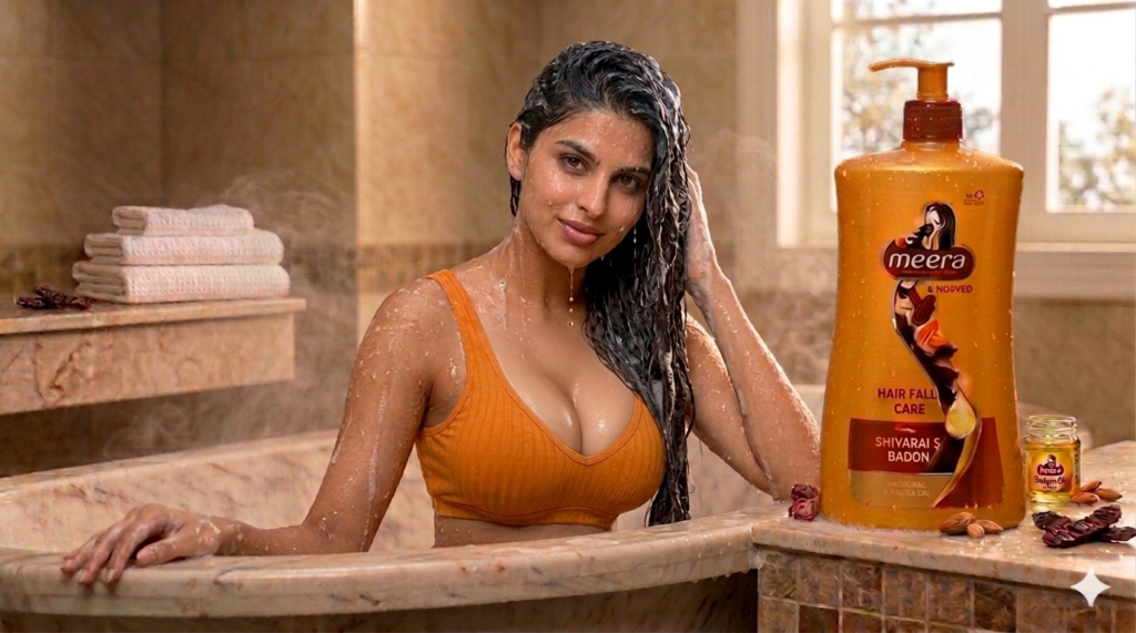 Happy user experience with Meera Hairfall Care Shampoo for soft and strong hair